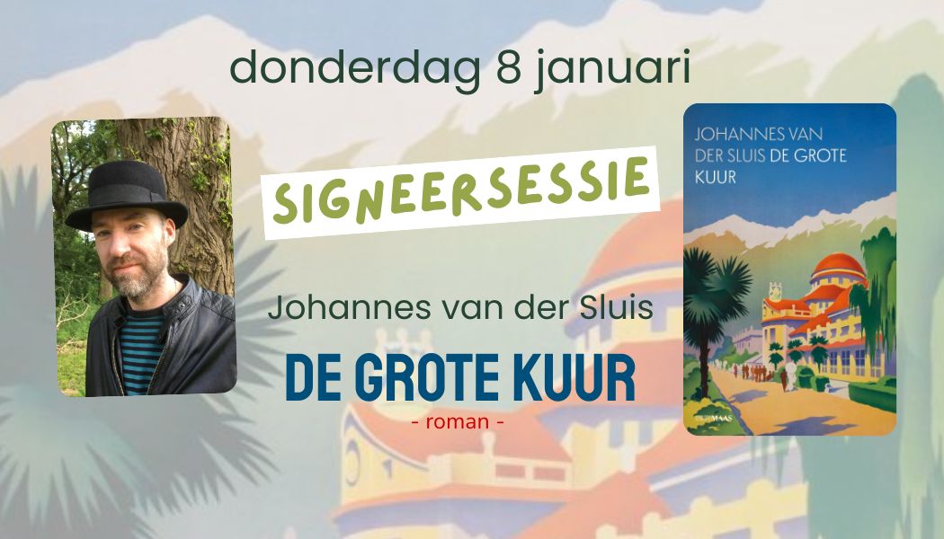 Signeersessie Johannes van der Sluis