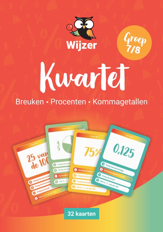 Kwartet Breuken, Procenten en Kommagetallen