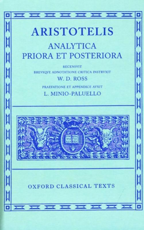 Aristotle Analytica Priora et Posteriora