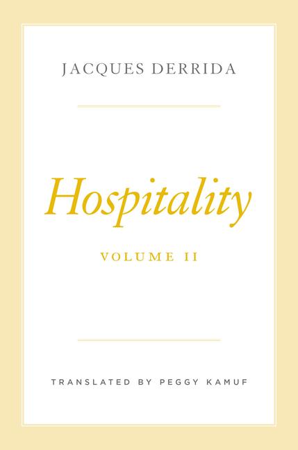 Hospitality, Volume II