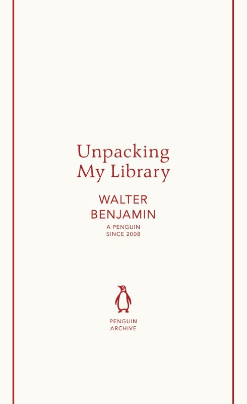 Unpacking My Library