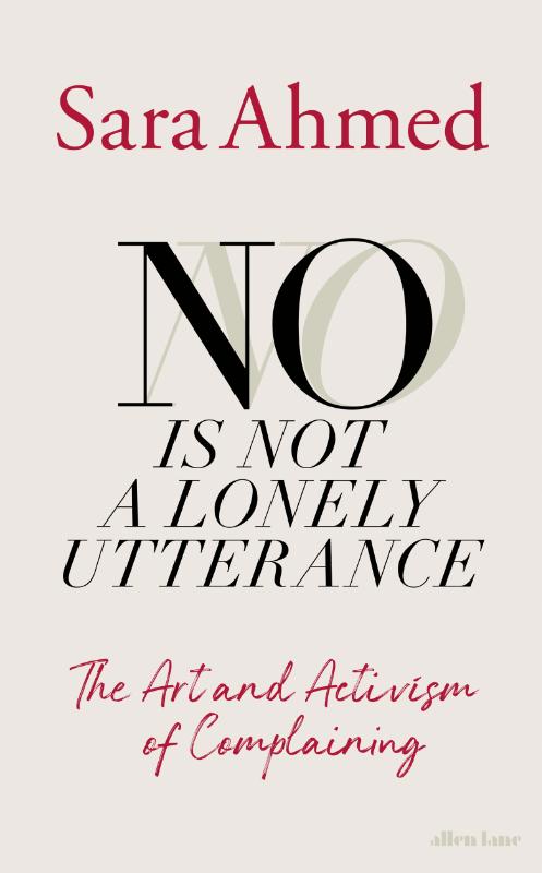 No Is Not a Lonely Utterance