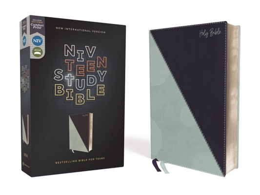 NIV TEEN STUDY BIBLE LEATHERSO