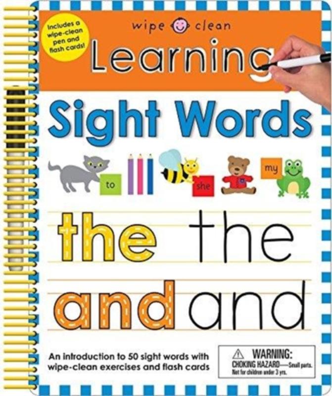 Wipe Clean: Learning Sight Words