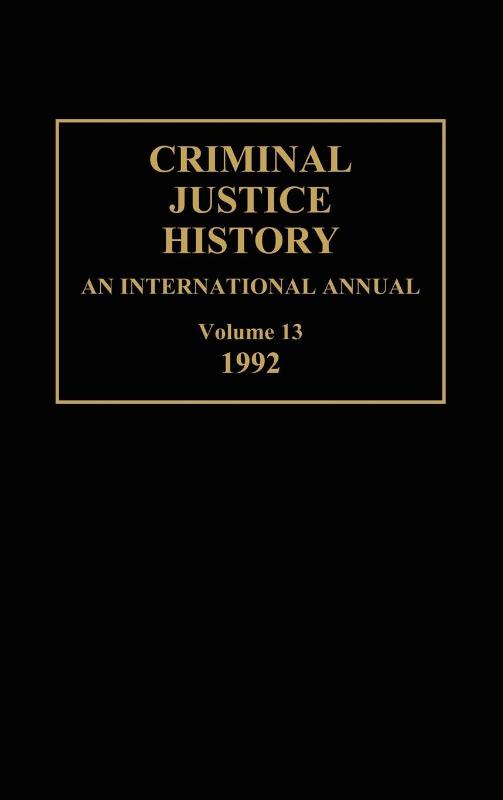 Criminal Justice History