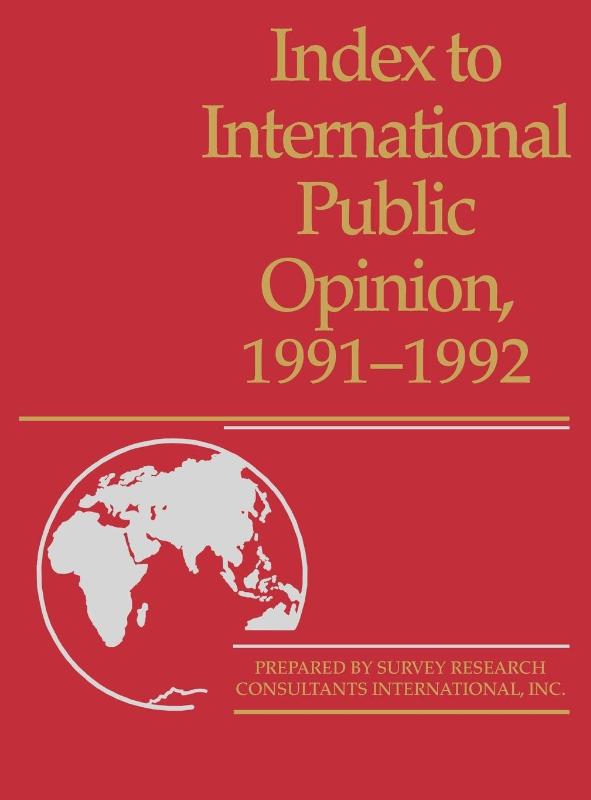 Index to International Public Opinion, 1991-1992