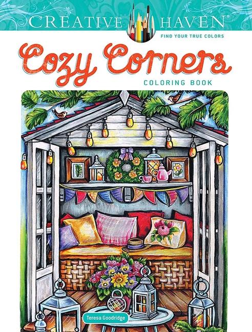 Creative Haven Cozy Corners Coloring Book