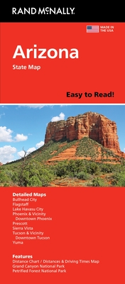 Rand Mcnally: Rand McNally Easy to Read Folded Map: Arizona