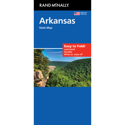 Rand McNally Easy to Fold: Arkansas State Map