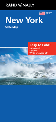 Rand McNally Easy to Fold: New York State Laminated Map