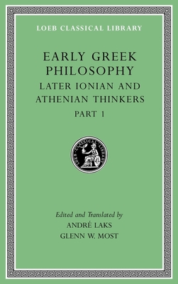 Early Greek Philosophy, Volume VI
