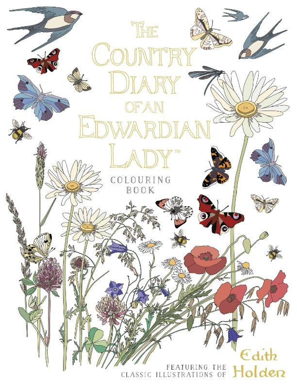 The Country Diary of an Edwardian Lady Colouring Book