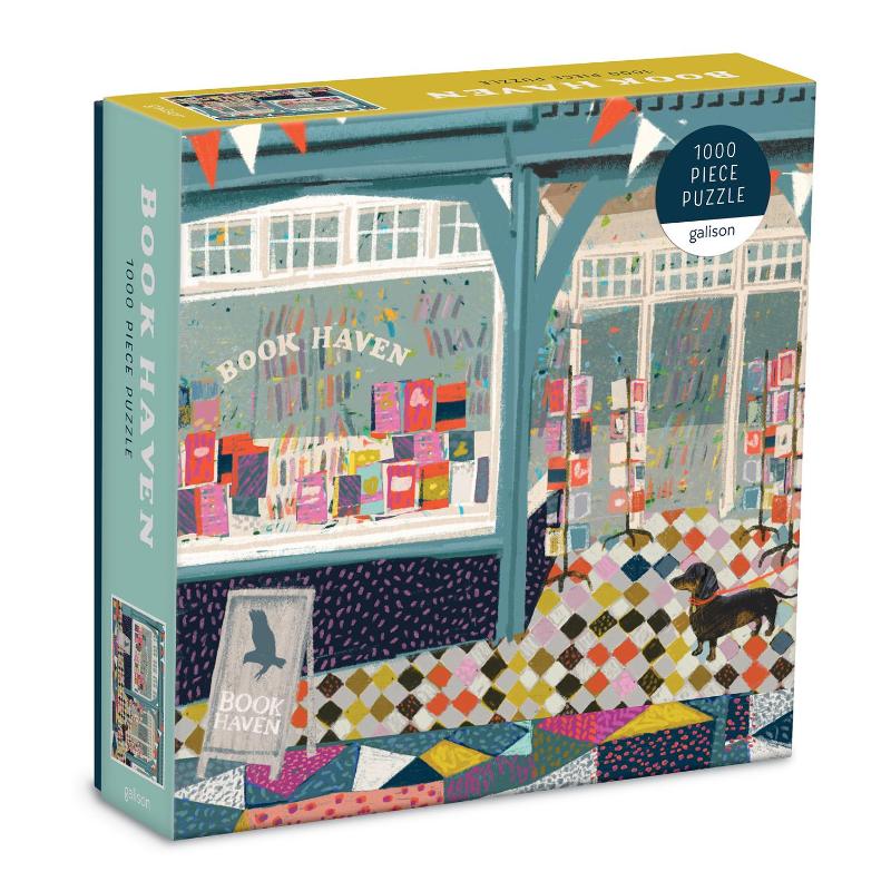 Book Haven 1000 Piece Puzzle In Square Box