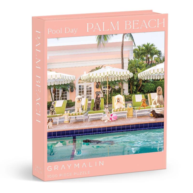 Gray Malin Palm Beach 1000 Piece Book Box Puzzle