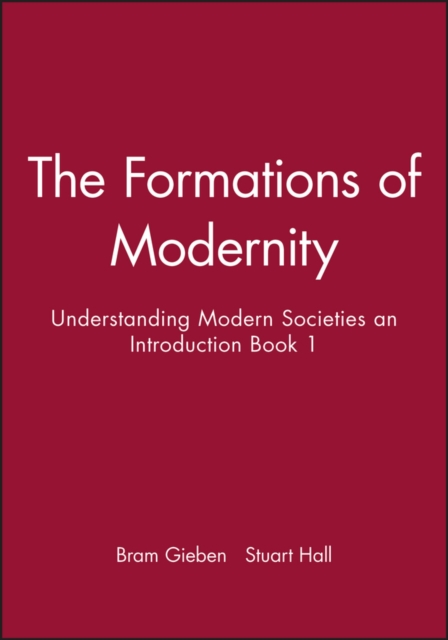 The Formations of Modernity