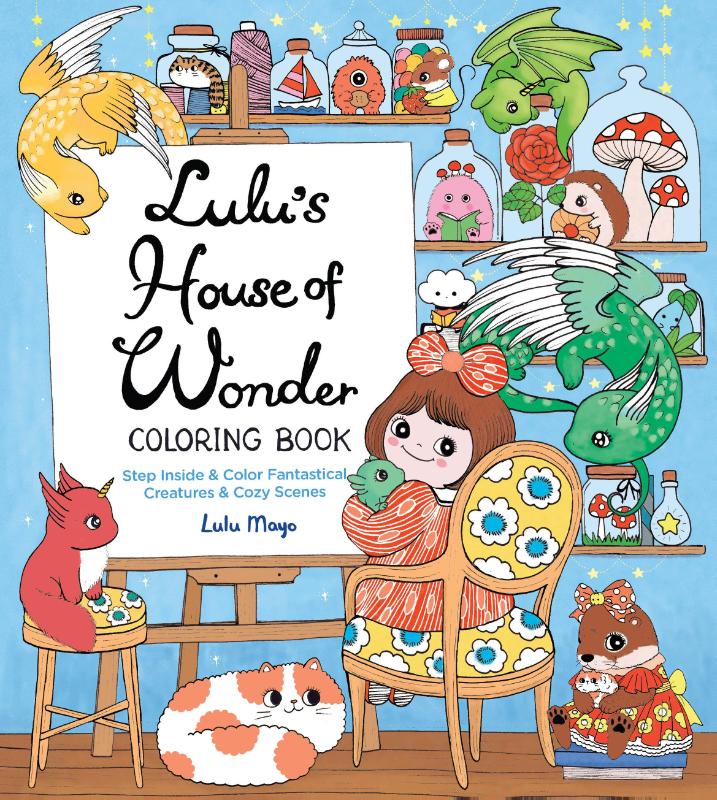 Lulu's House of Wonder Coloring Book