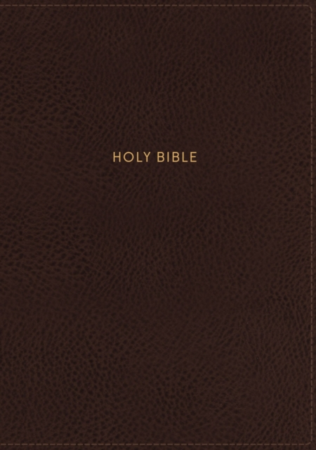 NKJV, Journal the Word Reference Bible, Leathersoft, Brown, Red Letter, Comfort Print