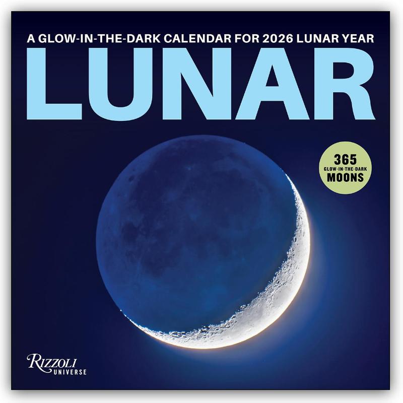 Lunar 2026 Wall Calendar