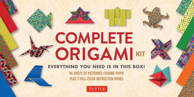 Complete Origami Kit: [Kit with 2 Origami How-To Books, 98 Papers, 30 Projects] This Easy Origami for Beginners Kit Is Great for Both Kids and Adults