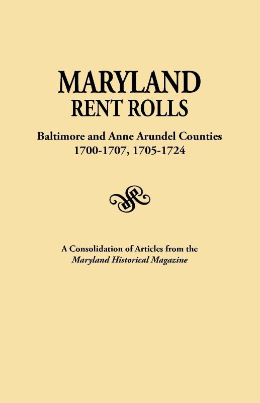 Maryland Rent Rolls
