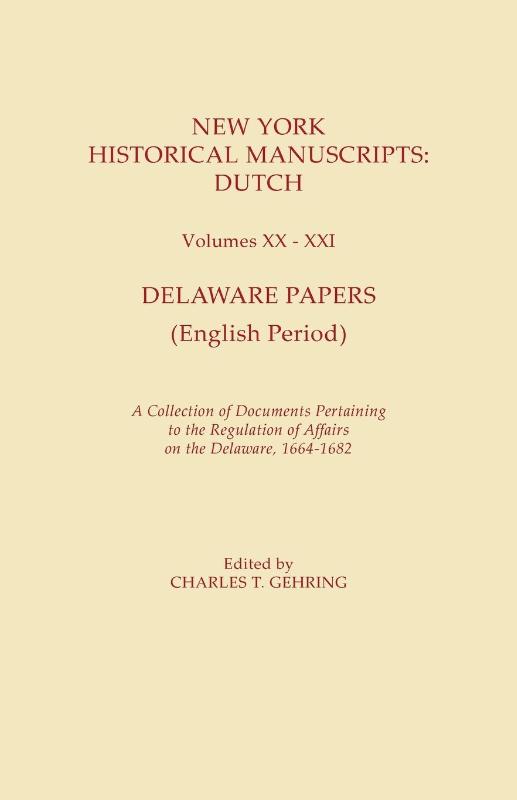 New York Historical Manuscripts