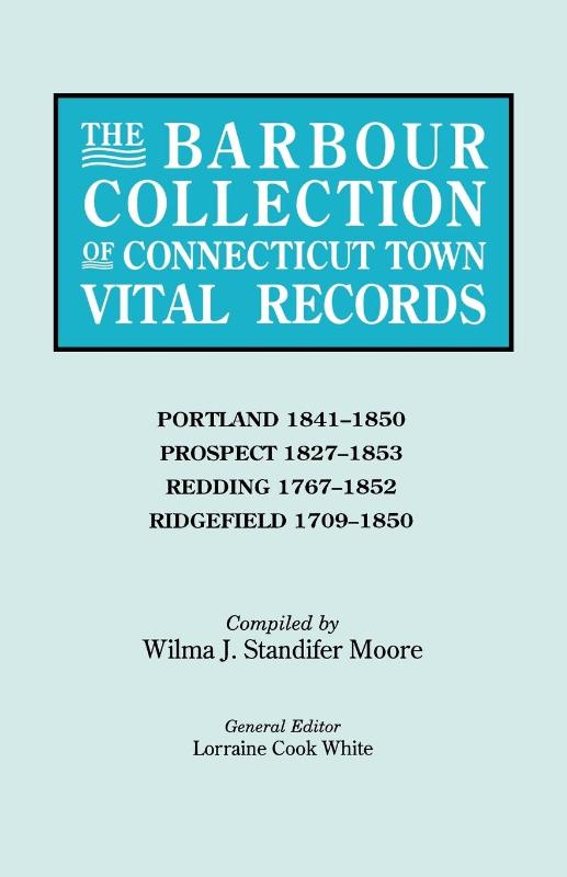 The Barbour Collection of Connecticut Town Vital Records. Volume 36