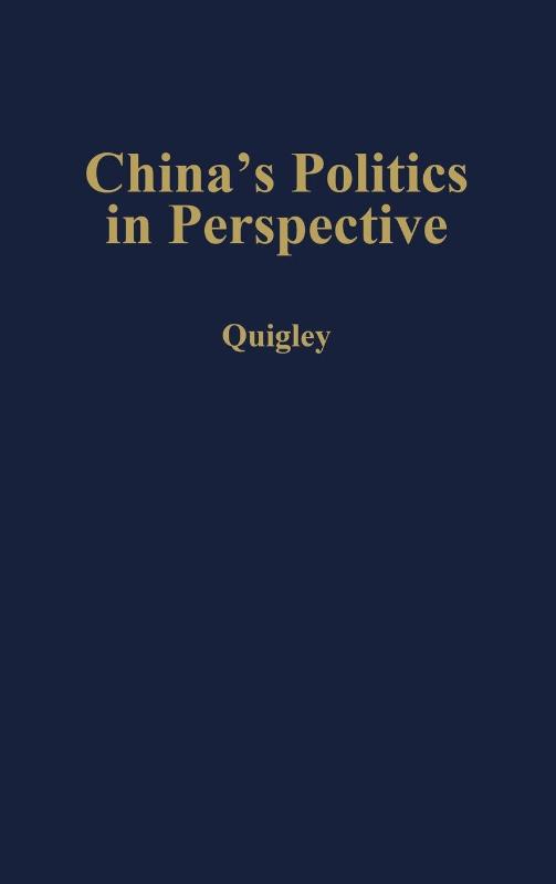 China's Politics in Perspective