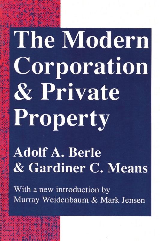 The Modern Corporation and Private Property