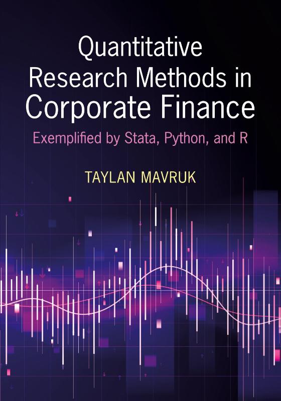Quantitative Research Methods in Corporate Finance
