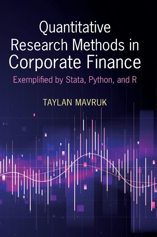 Quantitative Research Methods in Corporate Finance
