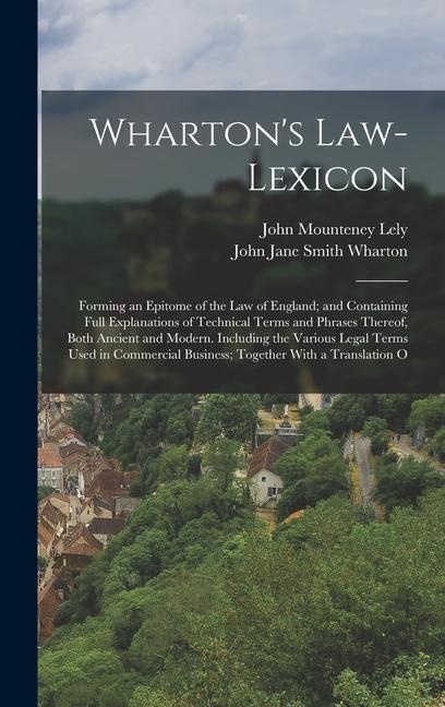 WHARTONS LAW-LEXICON