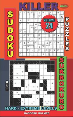 Killer sudoku puzzles and Sukrokuro.: Hard - extreme levels.