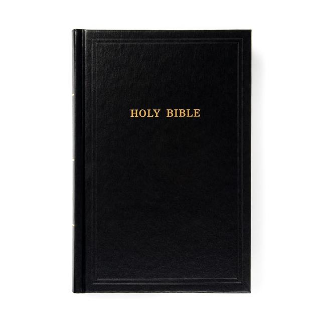 KJV Pew Bible, Black Hardcover