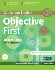 Objective First Student's Book Pack (Student's Book with Answers with CD-ROM and Class Audio CDs(2))
