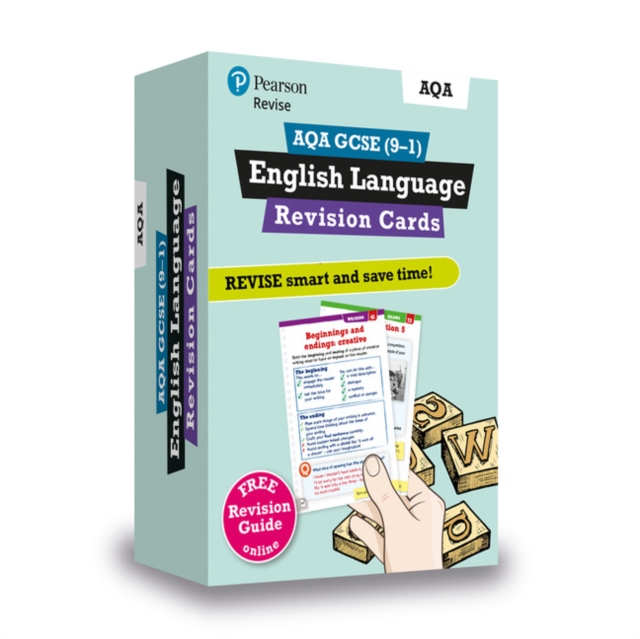 Pearson REVISE AQA GCSE English Language Revision Cards - fo