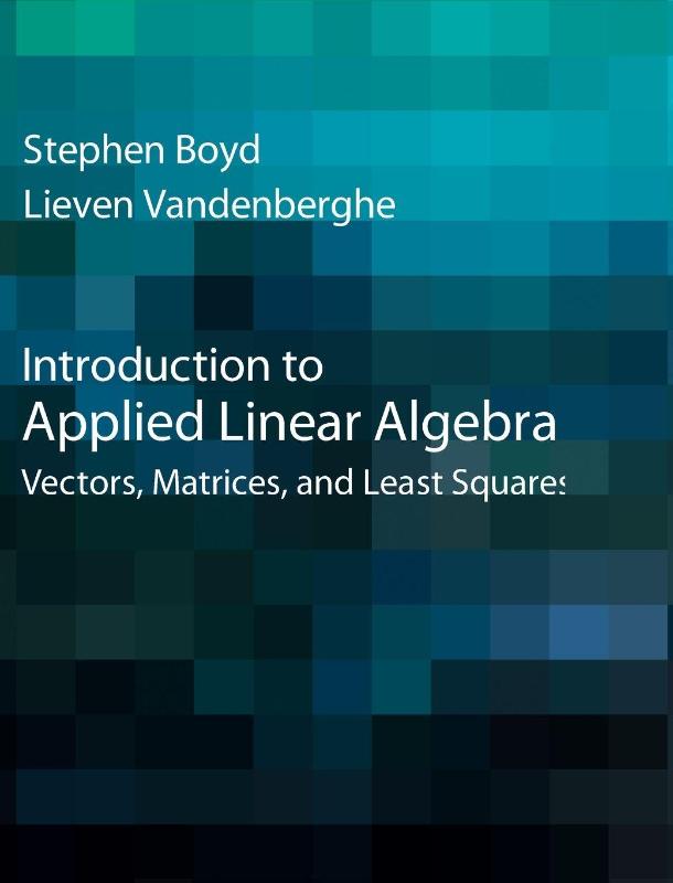Introduction to Applied Linear Algebra