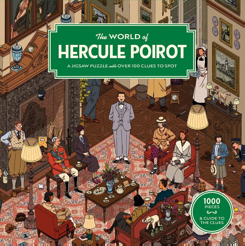 The World of Hercule Poirot: A 1000-Piece Jigsaw Puzzle