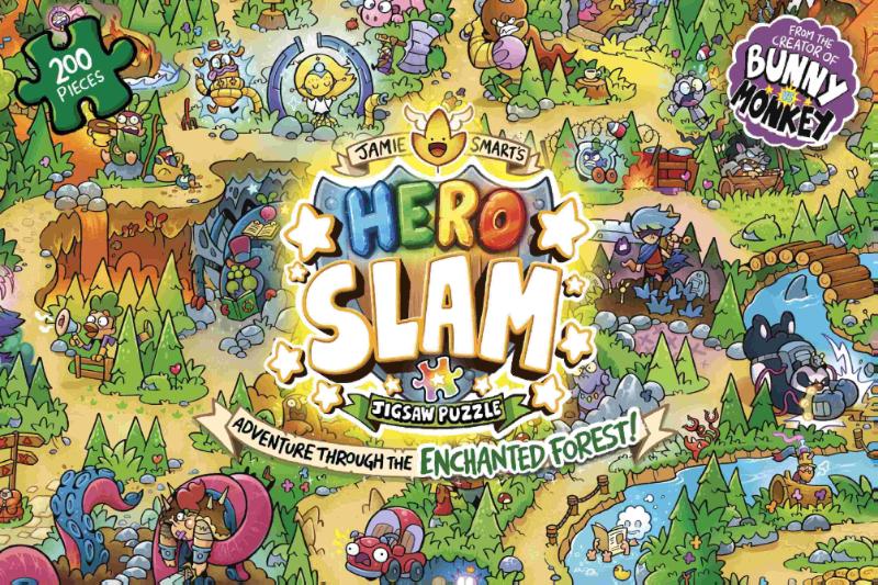 Jamie Smart's Hero Slam Jigsaw Puzzle