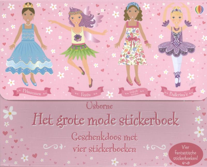 Grote mode stickerboek - Geschenkdoos
