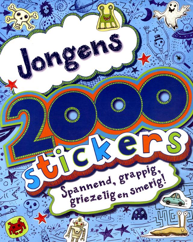 2000 stickers voor jongens