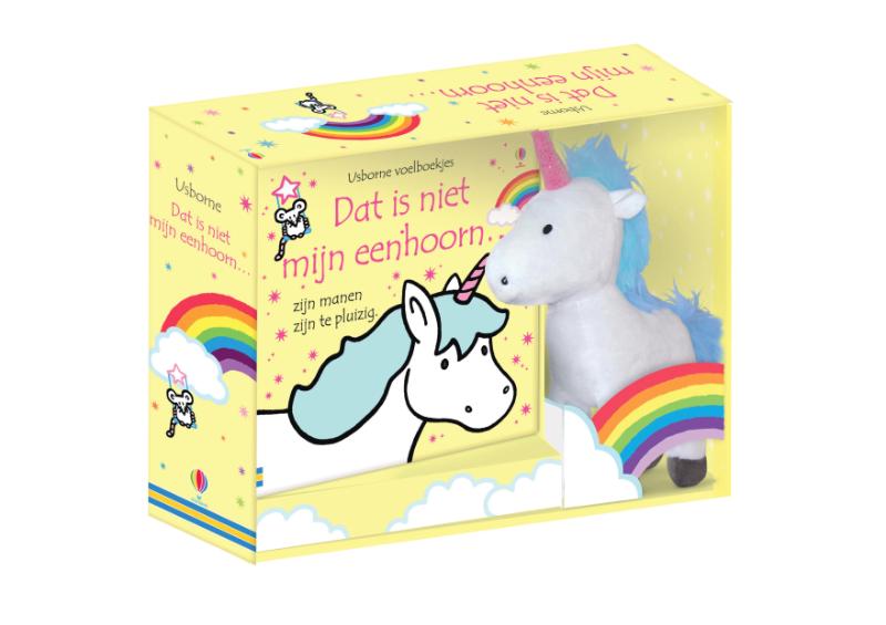 Dat is niet mijn eenhoorn... Voelboekje + knuffel