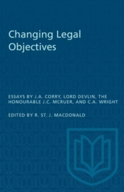 Changing Legal Objectives