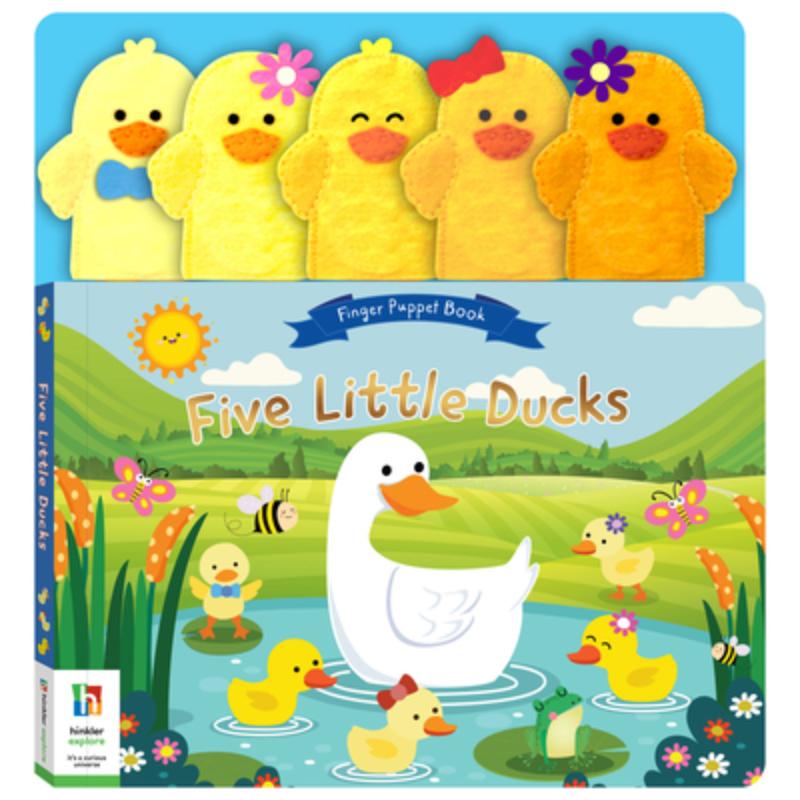 Five Little Ducks Finger Puppet Book