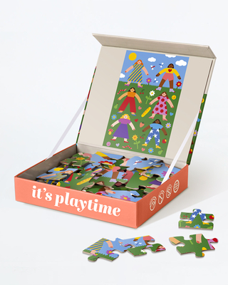 Let's Picnic 24 Piece Kids Jigsaw Puzzle - Fun & Educational Puzzle for Ages 4+