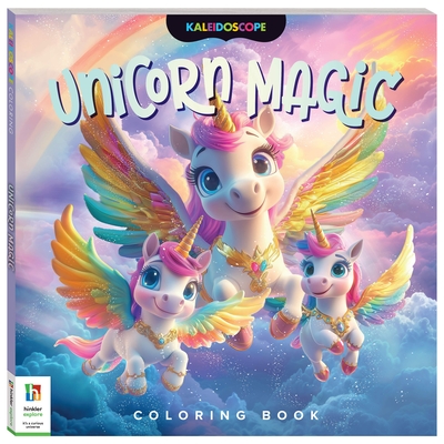 Kaleidoscope Coloring Book: Unicorn Magic