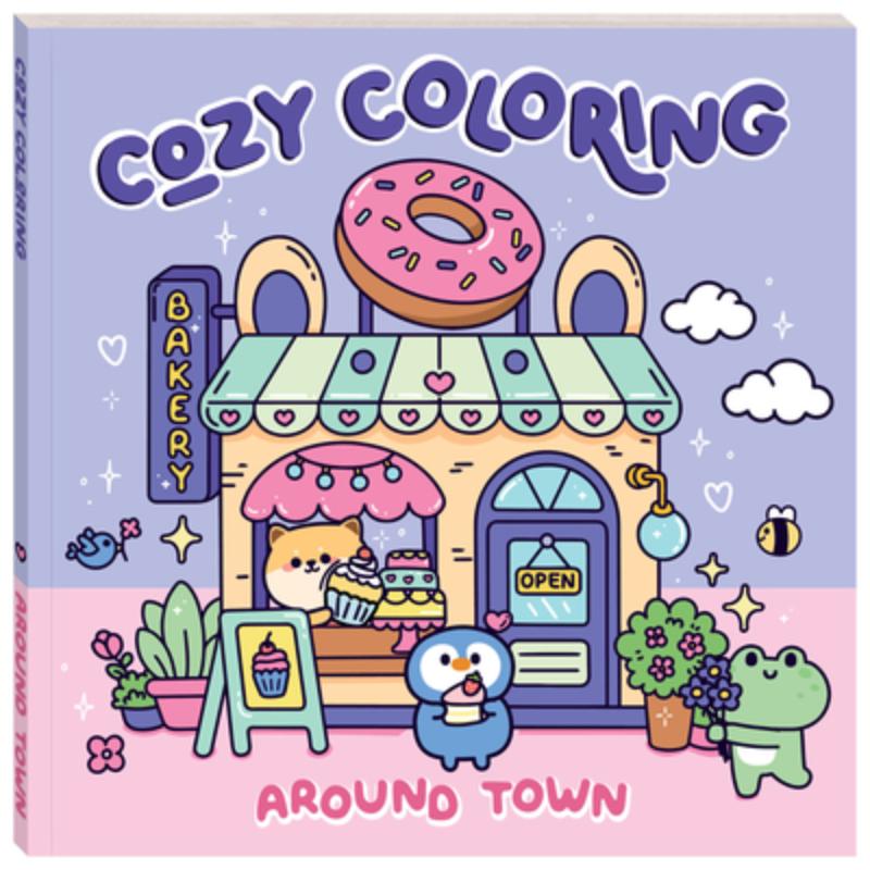 Art Maker Cozy Coloring Around Town