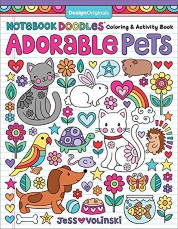 Notebook Doodles Adorable Pets