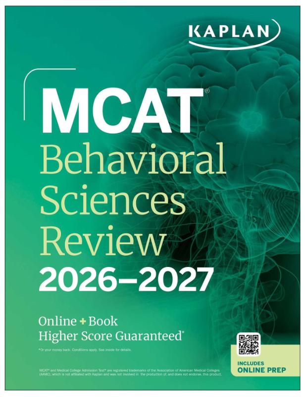 MCAT Behavioral Sciences Review 2026-2027