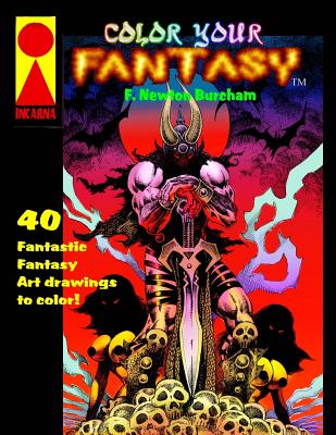 Color Your Fantasy: Adult coloring book