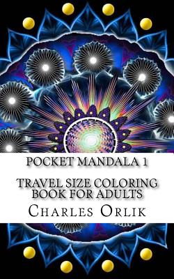 Pocket Mandala 1 - Travel Size Coloring Book for Adults